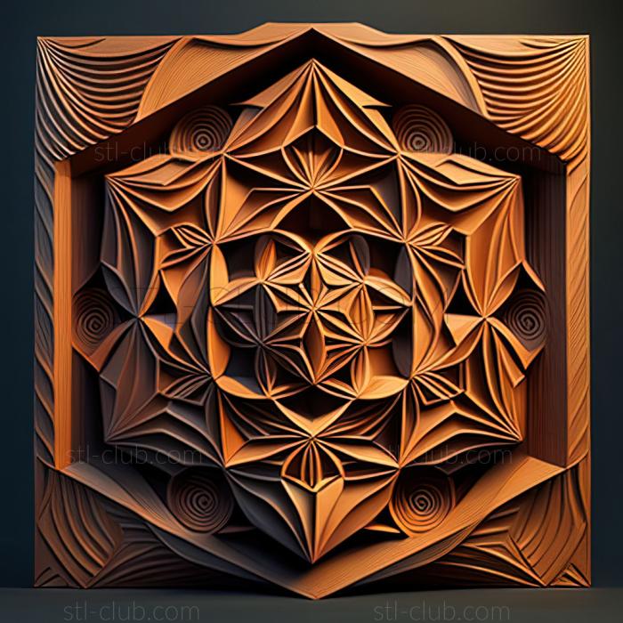 3D model st sacred geometry (STL)